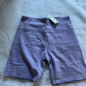 Lilac Hollister Biker Shorts Women Size M